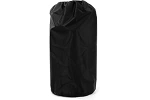 NUZAMAS Gas Tank Cover 31x59cm Gas Bottle Full Cover With Drawstrings 210D Waterproof Protective Case For Gas Cylinder UV And Weather Resistant