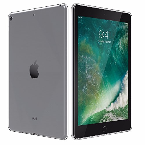 EasyAcc iPad 9.7 2017 Hülle Case Transparent Tablet Hülle für Apple iPad 9.7 2017 Cover Schutzhülle Durchsichtig TPU Crystal Clear Case Backcover Bumper Slimcase - 2