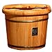 Produktbild Foot tub Fußmassage Zedernholz Fuß Bad Barrel Haushalt Fuß Barrel Verdickung Fuß Barrel Isolierung Fuß Bad Barrel Hause Holz Barrel 26CM