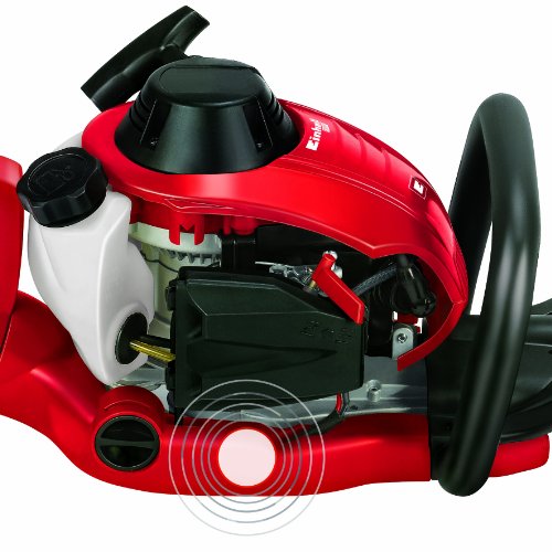 Einhell Benzin Heckenschere GE-PH 2555 A (0,85 kW, 1,2 PS, 550 mm Schnittlänge, 28 mm Zahnabstand, inkl. Auto Choke und Primer, drehbarer Handgriff) - 3