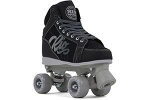STATESIDE Rio Roller Lumina Quad Skates - Black/Grey (UK 13jr / EU 32)