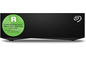 Seagate Desktop 8TB, External Hard Drive HDD, USB 3.0 for PC Laptop and Mac, Black, Data Rescue Services (STGY8000400)