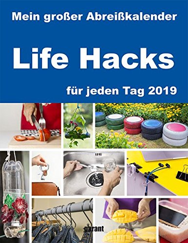 Preisvergleich Produktbild Abreißkalender Life Hacks 2019