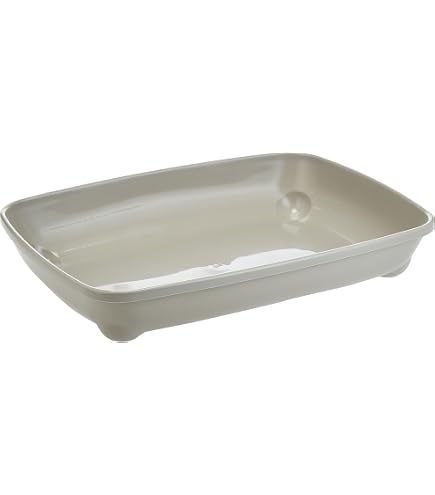 Dual Layer Cat Litter Box With Sifting Tray - Splash-Proof, Easy Clean, For Cats, Rabbits, Guinea Pigs - View #9