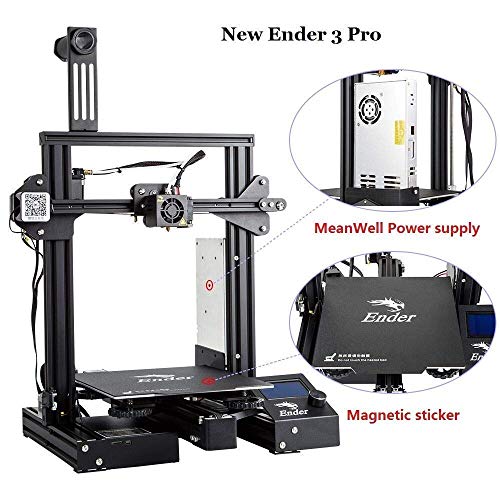 Creality3D Ender 3 Pro 3D printer with magnetic hot bed by Technology Outlet