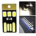 Produktbild GEZICHTA Mini-LED-Nachtlicht, Taschenlampe, 5 V, LED-Schlüsselanhänger, mit USB-Anschluss, Tragbare Notfall-Taschenlampe für Powerbank, Computer, Laptop, Outdoor, Heimkino