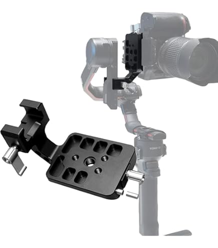 Piastra A Sgancio Rapido L Per Gimbal DJI - Compatibile Con RS2, RSC2, RS3 Pro, RS3 Mini E Standard Arca-Swiss - Foto 4