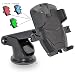 Car mobile holder for car dashboard, windshield By Meya Happy™ | Perfect for 4.5 to 5.5 inch screen size | 360 degree rotating base with air lock controlled suction cup. RS.499.00