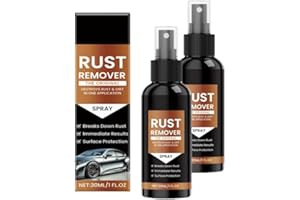 Mciluyaiio Nexa Rostlöser-Spray, Rostlöser für Metall, Autokratzer-Entferner, Eisenfleckenreiniger für Verschiedene Oberflächen, Hochleistungs-Rostlöser für Metall, Werkzeuge, Autos, Ketten (2)