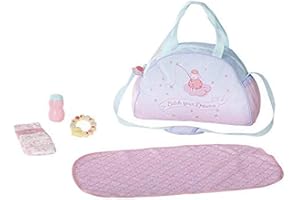 Baby Annabell Wickeltasche, mit Wickelunterlage, Windel und Beißring, für 43 cm Puppen, 703151 Zapf Creation