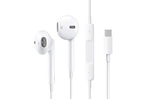 UCGOU Ecouteurs USB Type C,Type C Filaires Ecouteurs Intra Auriculaires avec Micro et Contrôle du Volume,pour Samsung S20 S30 S21,Huawei,Google Pixel 5/4/3,OnePlus 9R 8T et Autres périphériques d'interface