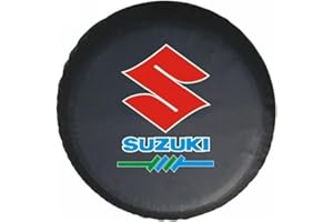 WACDXST Copertura Ruota di scorta Auto, per Suzuki Jimny 2012-2017 Impermeabile e Antipolvere AntiGraffio Copertura della Ruota di Scorta Copriruota,A-14in