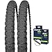 Produktbild Set: 2 x Schwalbe Mad Mike BMX Reifen 20x1.75/47-406 + SCHLÄUCHE Autoventil