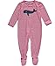 Carter's Baby Girls' "Patchwork Whale" Footed Coverall - pink/multi, 18 months