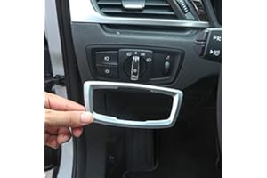 YIWANG ABS-Chrom-Innenbeleuchtung für Scheinwerfer, Schalter für X1 F48 2016–2019, für X2 F47 2018 2019, Autozubehör