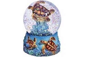 RAVENSDEN Turtle Snow Globe - Collectable Gift Idea