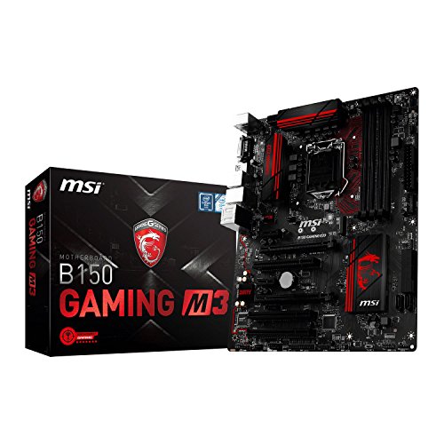 MSI B150 Gaming M3 - Placa Base (zÃ³calo LGA 1151, DDR4-2133,1 x M.2 Solo SATA, 6 x SATA 6 GB/s 1, USB 3.1 y 2.0)