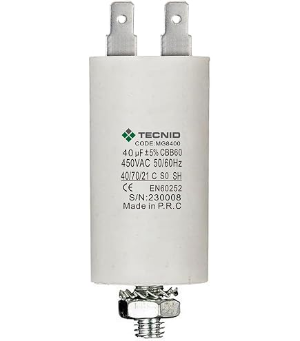 Coffee grinder electric motor capacitor 10uF 450V Coffee grinder electric motor capacitor 10uF 450V