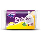 Parex Ekonomik Mini Boy &Ccedil;&ouml;p Torbası 30'lu