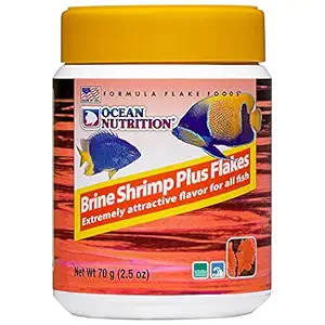 Ocean Nutrition Brine Shrimp Plus Flakes Fish Food - 71 Gm