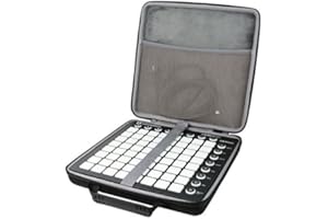 co2CREA twarde etui podróżne na listy startowe Mk2 / X MIDI kontroler siatki Ableton Live dj Controller (tylko w przypadku)