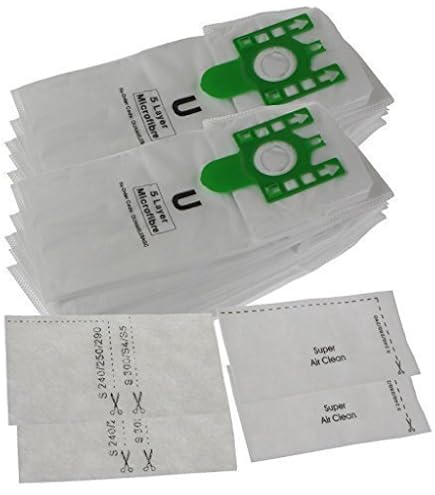 Sacs Et Filtres Pour Aspirateur Miele Style U - Lot De 5 Sacs + 2 Filtres, Modèle S700