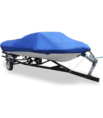 Budge 600 Denier Boat Cover Für Hard Top/T-Top Boote 24'-26' – Grau, Wasserdicht & UV-geschützt