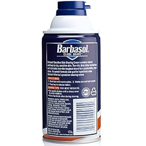 Barbasol Sensitive Skin Thick and Rich Shaving Cream, 10 Ounce - Image 2