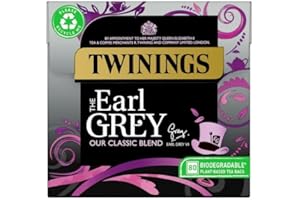 Earl Grey Tè nero inglese tè nero dall'Inghilterra con aroma di bergamotto e limone 80 bustine di tè - importate da Shestore24
