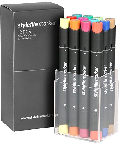 Stylefile Marker 12er Set Main B Colours