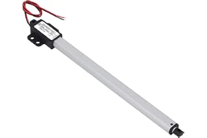 lyrlody Elektriskt Linjärt Ställdon, 200 Mm Slaglängd i Aluminium, 50N Effekt för Robotik och Justerbara Möbler
