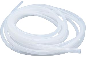 LAVMHAB Silicone Tube Food Grade Hoses 10mm ID x 14mm OD 5m (16.4ft), Flexible Silicone Rubber Tubing Water Air Pipes