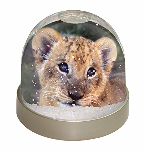 Cute Lion Cub Photo Snow Globe Waterball - Advanta Group®