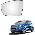 MACZO - orvm Left (Passenger) Side Rear View Mirror Glass for Ford Ecosport 2013-2021 All Model
