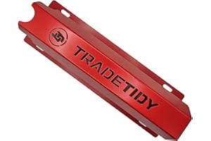 TradeTidy Silicone/Mastic Gun Holder, Accessories for Workshop, Van, and Garage Storage, Made from 1.5mm Super Strong Steel, Rounded Edges for Safety, 100mm Wide x 345mm Long x 65mm Deep