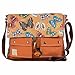 The House Of Tara Printed Canvas Messenger Bag RS.1199.00