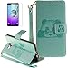 Produktbild Samsung Galaxy A5(2016)/A510F/A5(2016)Duos Neu Design Hülle mit Panzerglas,ISENPENK Original Flip Bookstyle Cover Wasserdicht Shockproof Anti Slip Protection Stoßfest Leather Case mit Standfunktion,3D Panda Muster Pattern Wallet Case mit Intern Karte Schlitz,Outdoor Stoßdämpfend Magnetic Closure Handygürtel Wallet Tasche Schutzhülle Leathertasche für Samsung Galaxy A5(2016)/A510F 5.2Zoll-[grün]+Panzerglas/Schutzfoile/Scutzglas