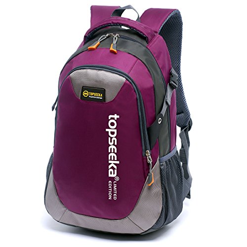Outdoor peak Unisex Jungend Oxford wasserdicht Büchertasche Rucksack Laptoptasche Unitasche Freizeitrucksack Schulrucksack Studententasche Daypacks Reisetasche