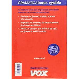 Gramática (Vox - Lengua Española - Manuales Prácticos)