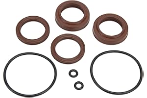 EVTSCAN Kit guarnizioni cilindro sterzo, kit guarnizioni cilindro sterzo auto HC5345 Sostituzione in gomma a tenuta stagna per Seastar Teleflex