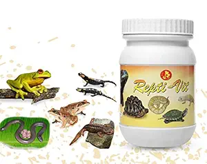 Pet Care International (PCI) Repti-VIT || Provide Essential Vitamin & Nutrients || Healthy Reptile and Amphibians Healthcare || 100grm