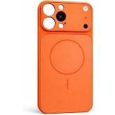 iPhone 13 Pro Max ile Uyumlu 17 Pro Max G&ouml;r&uuml;n&uuml;ml&uuml; Magsafe Destekli Kablosuz Şarj &Ouml;zellikli Kamera Lens Korumalı Şık Metal G&ouml;r