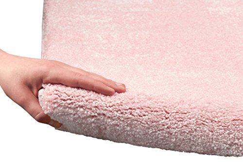 Kinderteppich Happy Rugs UNIFARBEN rosa 120×180 cm - 3