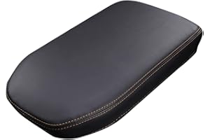 ZCLINKO Compatible with Toyota RAV4 2019-2024 2025 Central Armrest Cover RAV4 2023 Car Armrest Pad Armrest Box Protection Cover RAV4 Accessories (Beige Line)