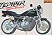 Produktbild Aoshima Kawasaki Zephyr Superstreet Schwarz 043851 Kit Bausatz 1/12 Modell Motorrad Modell Auto