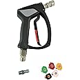 Stainless Steel SGS35 Swivel Trigger Compatible to Fit Karcher HD & HDS 11.6mm Q/R 5 Nozzles