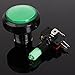 Produktbild AUDEW 45mm schalter Push Switch Arcade Button Mikroschalter Aktionstaster LED 5V/12V Grün