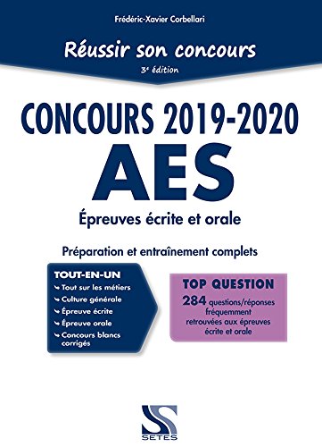 Télécharger Réussir son concours AES 2019-2020 - Tout-en-un Livre PDF Gratuit