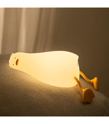 Luce Notturna Capibara Per Bambini - Ricaricabile, Touch, Con Timer