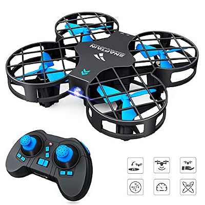 SNAPTAIN H823H Mini Drone Enfant Avion Hélicoptère avec Télécommande avec Les Fonctions Mode sans Tête, Maintien d'altitude, Opération à Un Bouton, 360°Flips pour Les Débutants et Les Enfants